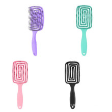 Hotsale Wet Dry Hair Brushes and Combs Set in Multi Colors and Designs